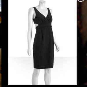 Black Halo Cut Out Jackie O Dress Size 6